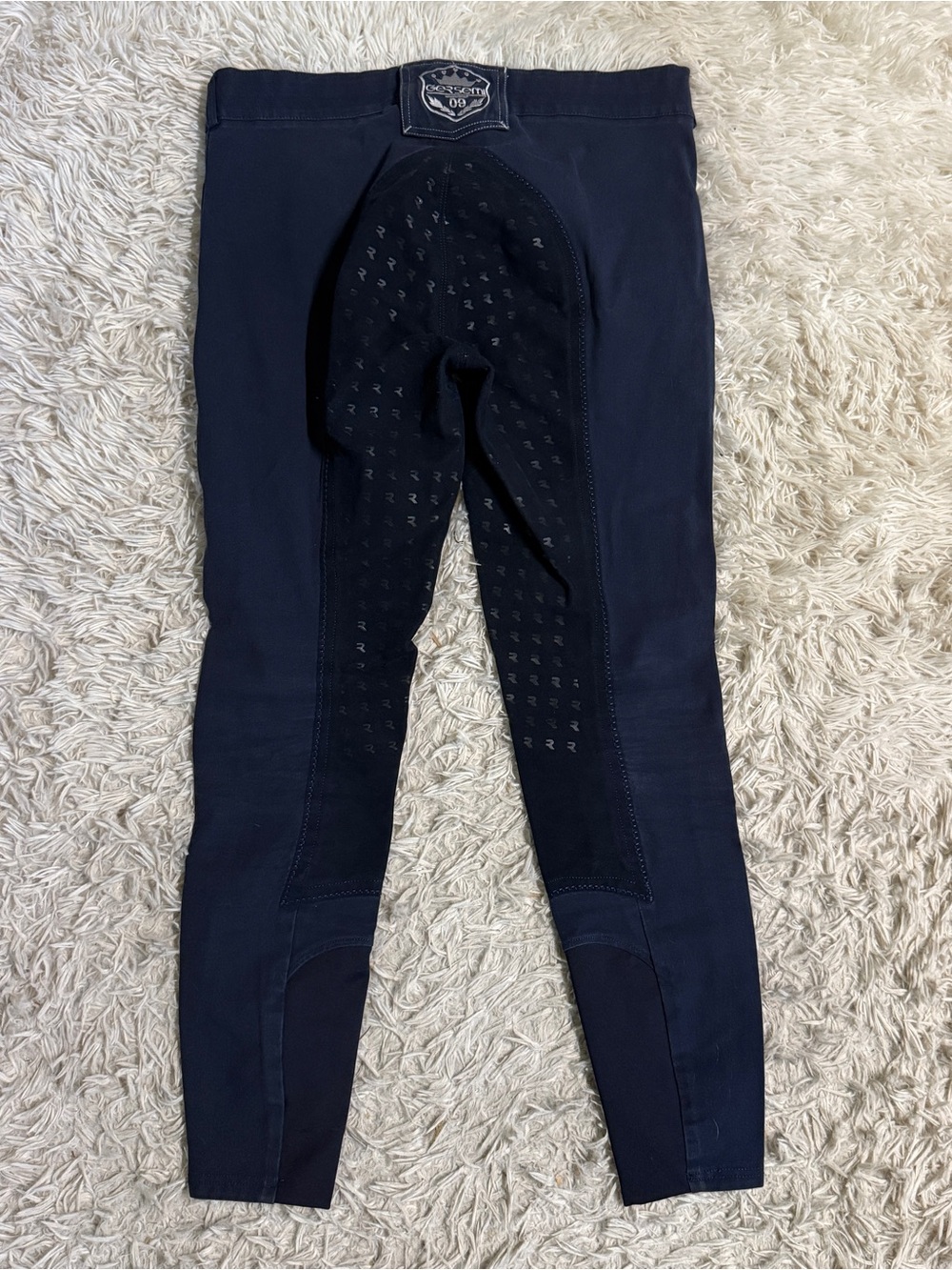 Women’s Size 30L Navy Gersemi Full Seat Horseback Riding Breeches. Good Cond. - Picture 4 of 6